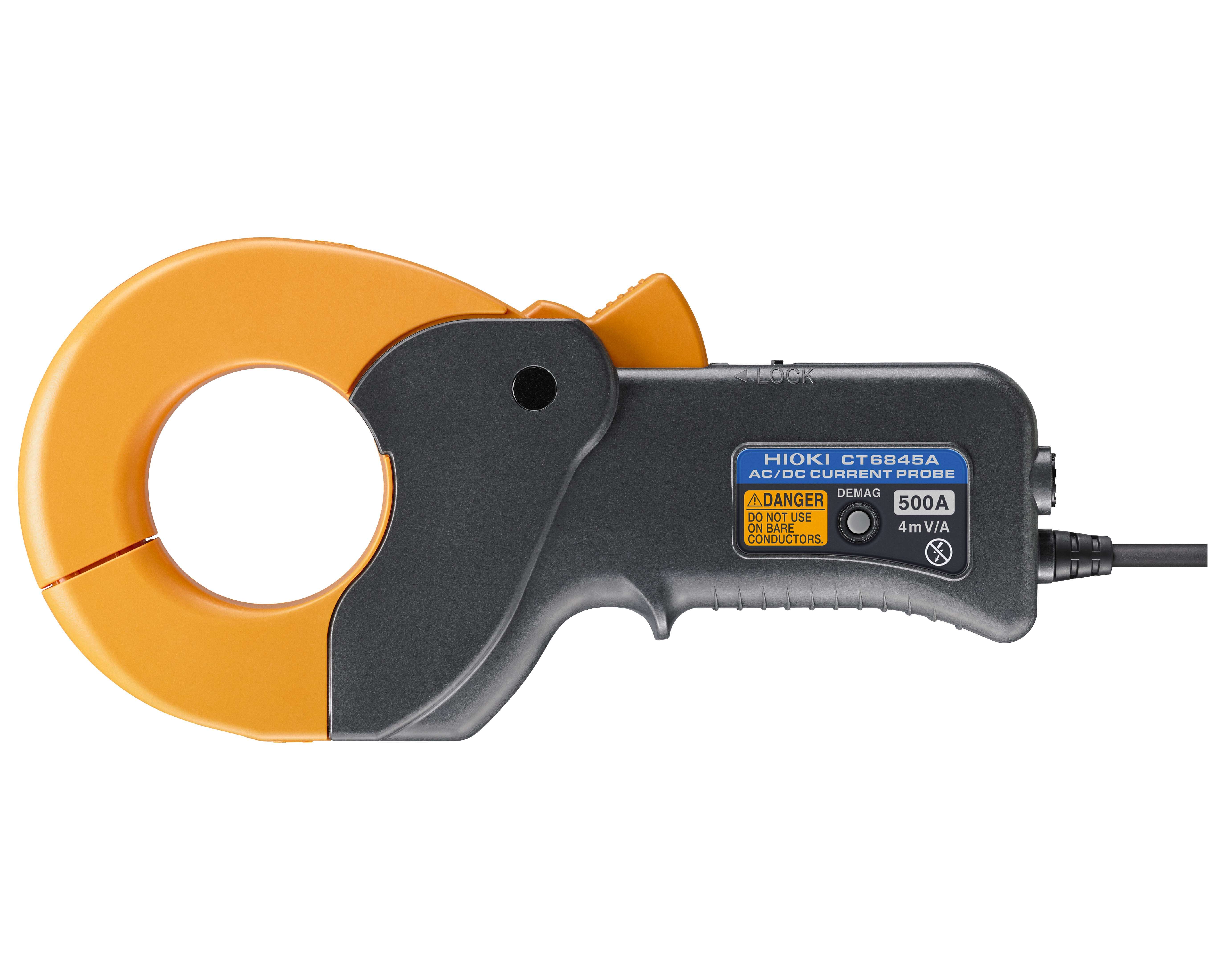 CT6845A - AC/DC Current Clamp, Fluxgate, 500 A / 200 kHz