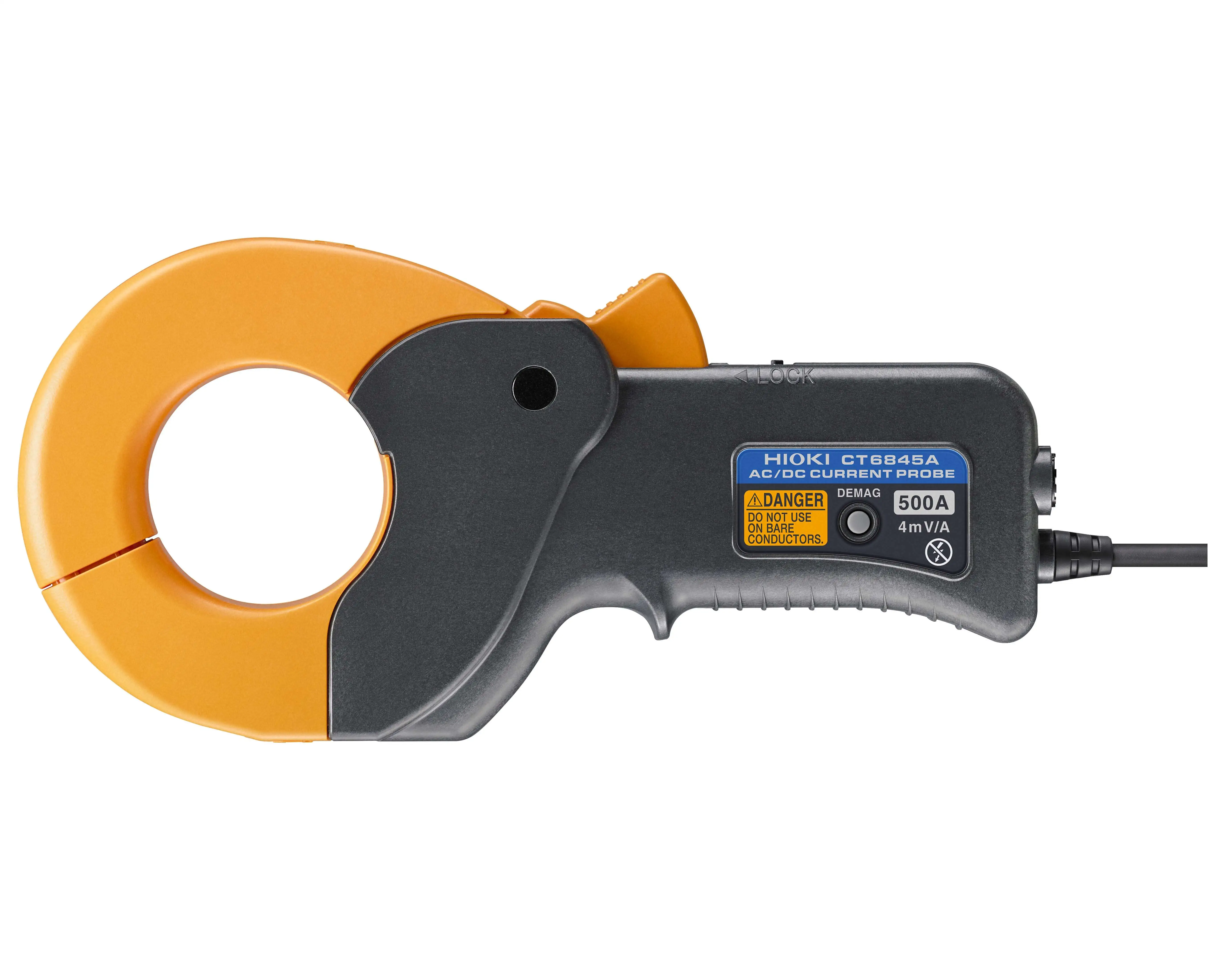 CT6845A - AC/DC Current Clamp, Fluxgate, 500 A / 200 kHz