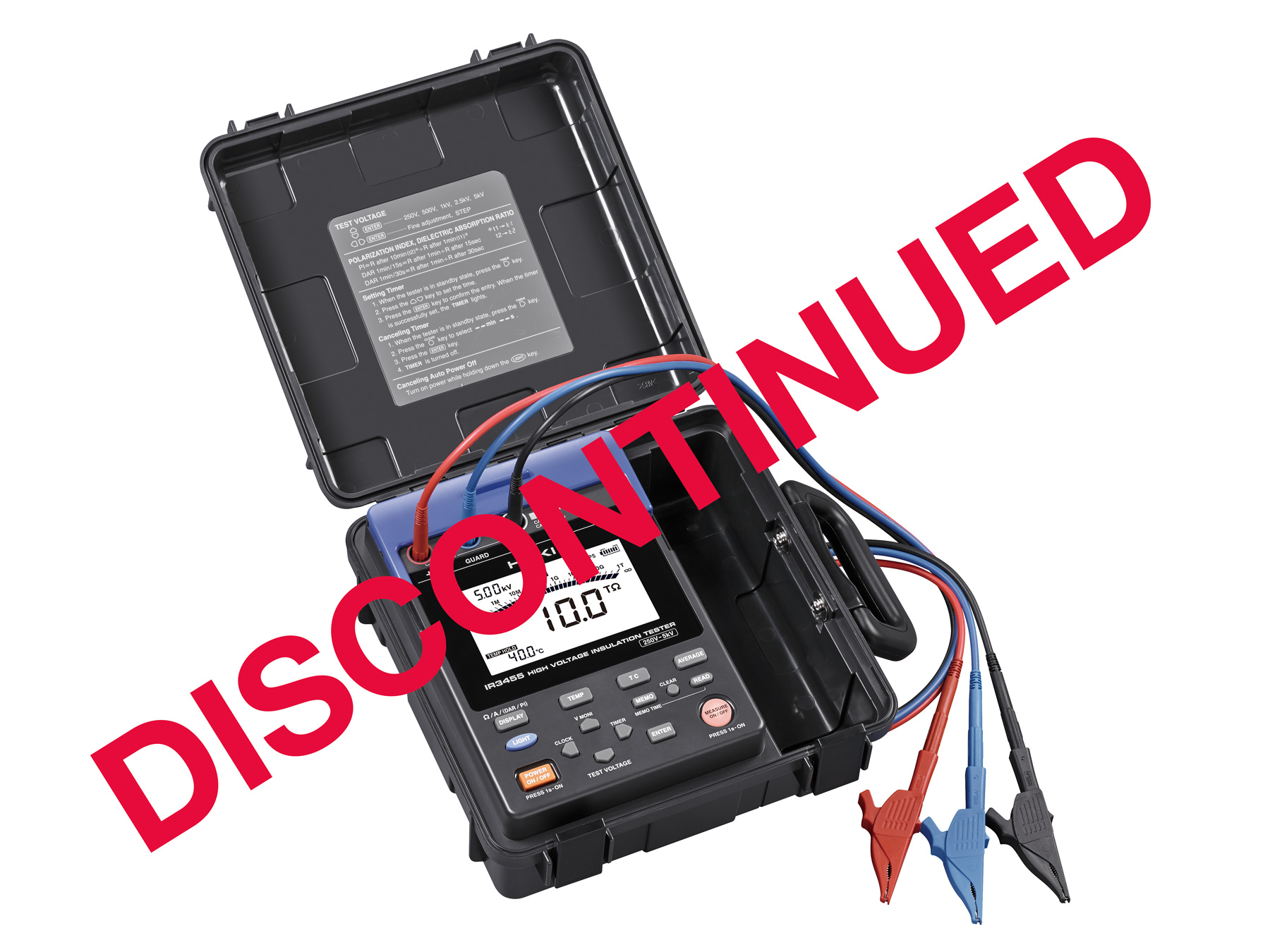 IR3455 - High Voltage Insulation Tester