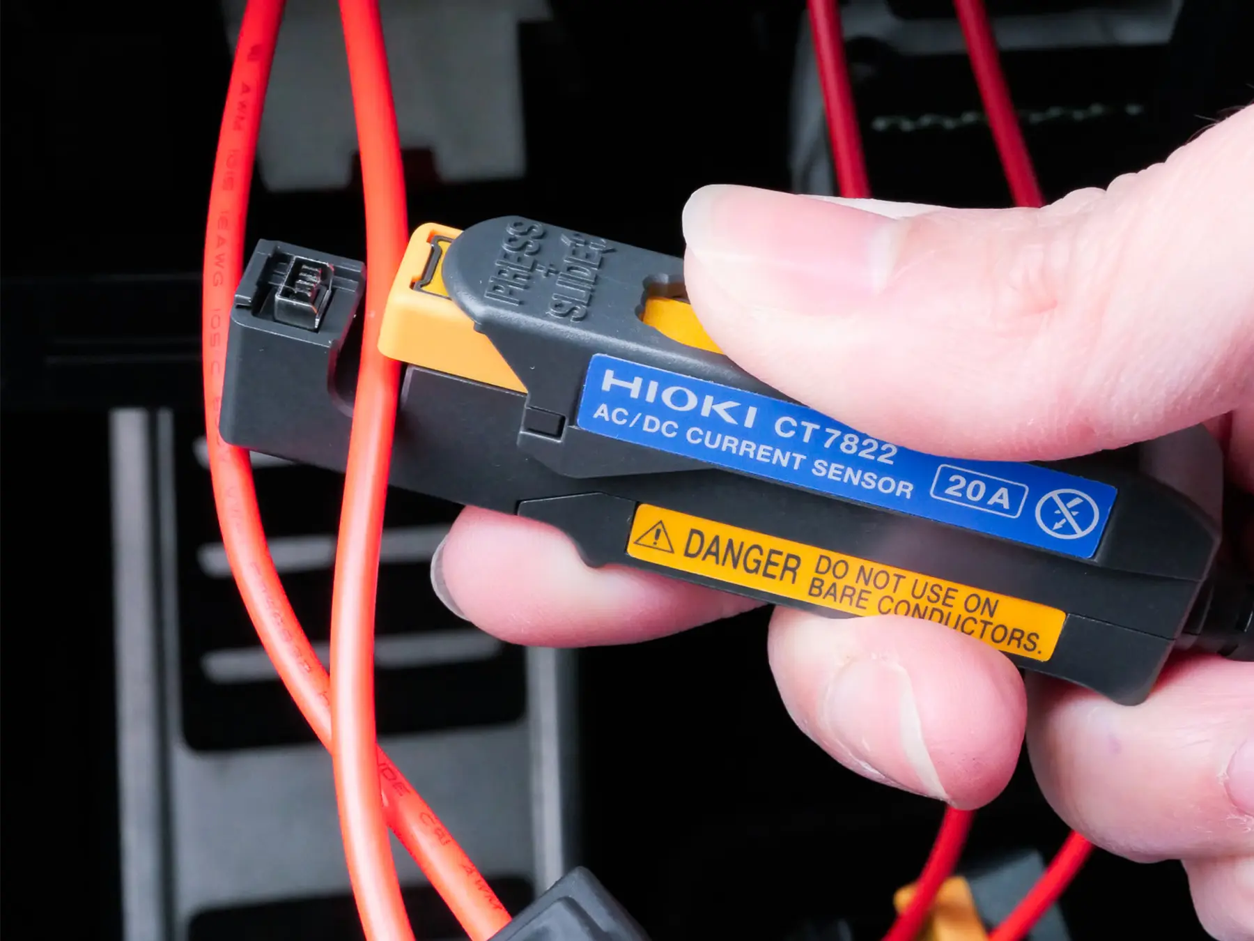 CT7822 - Ultra-compact AC/DC Current Probe, 20 A / 100 kHz