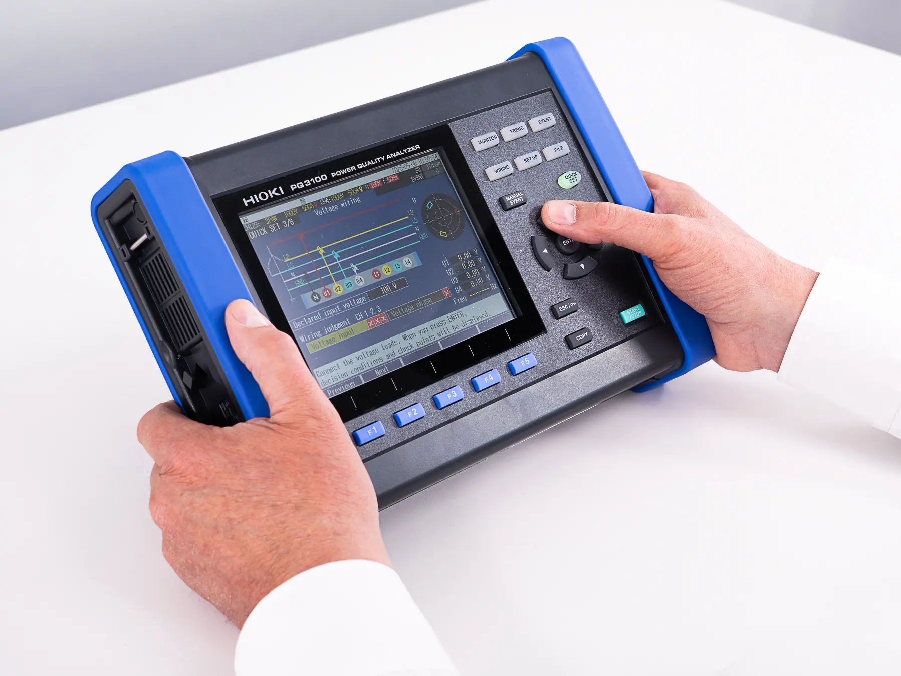 PQ3100-94 - Power quality measuring device with 4 flexible current transformers