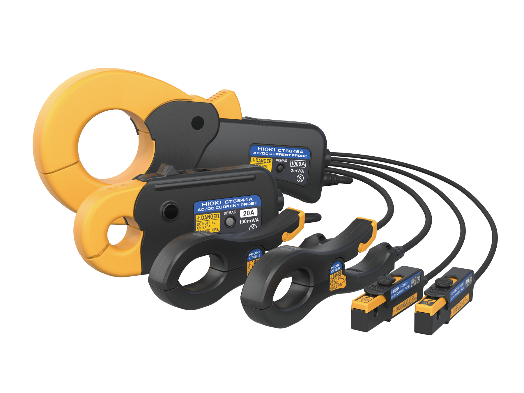 Precision current clamps