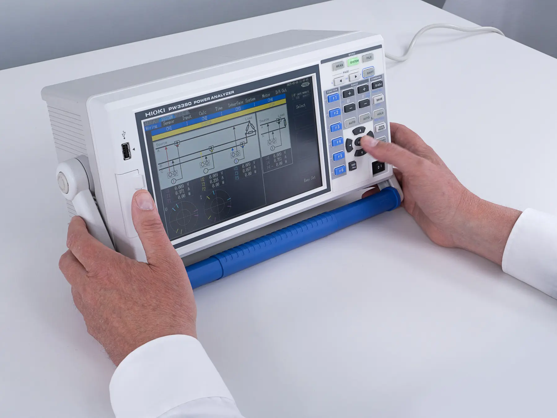 PW3390 - Portable 4-channel Power Analyzer