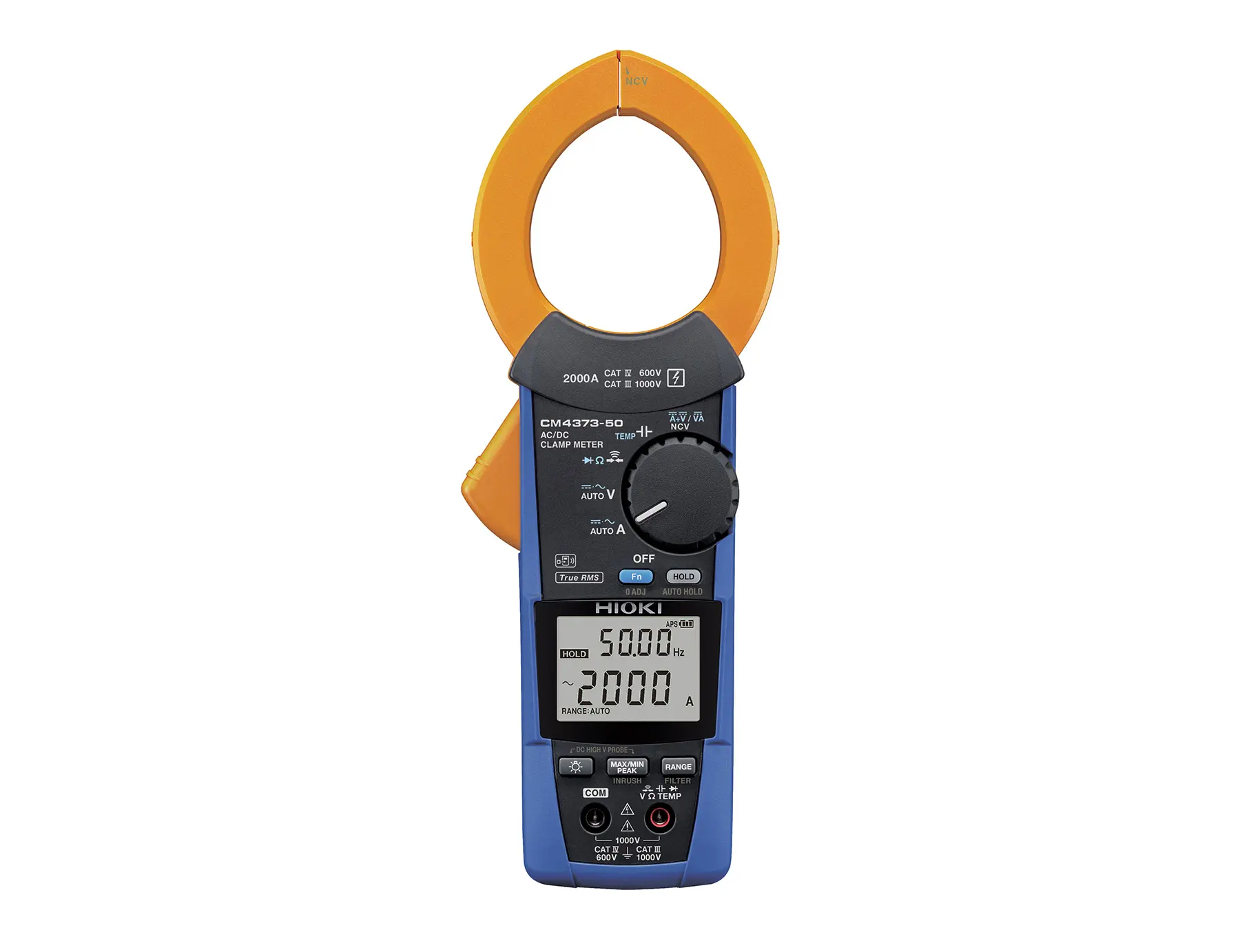 CM4373-50 - AC/DC True RMS Clamp Multimeter with 2000 A Current Range