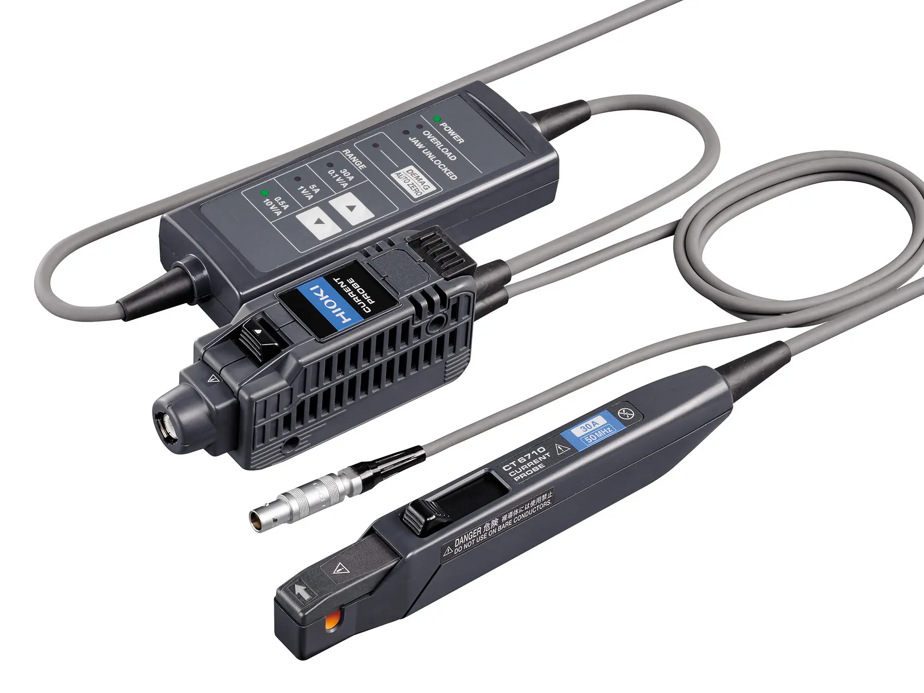 CT6710 - AC/DC multi-range current probe, 30 A / 50 MHz