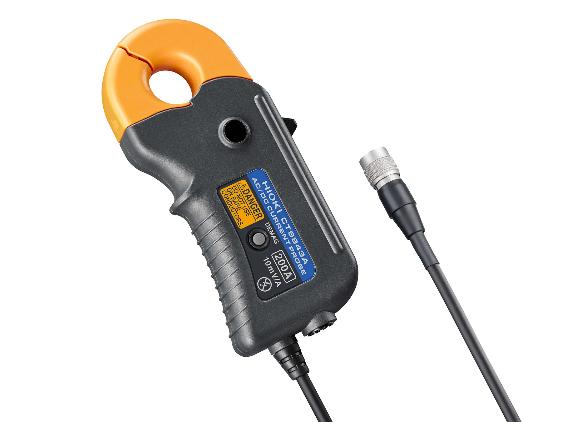 CT6843A - AC/DC High-accuracy Current Clamp, 200 A / 700 kHz