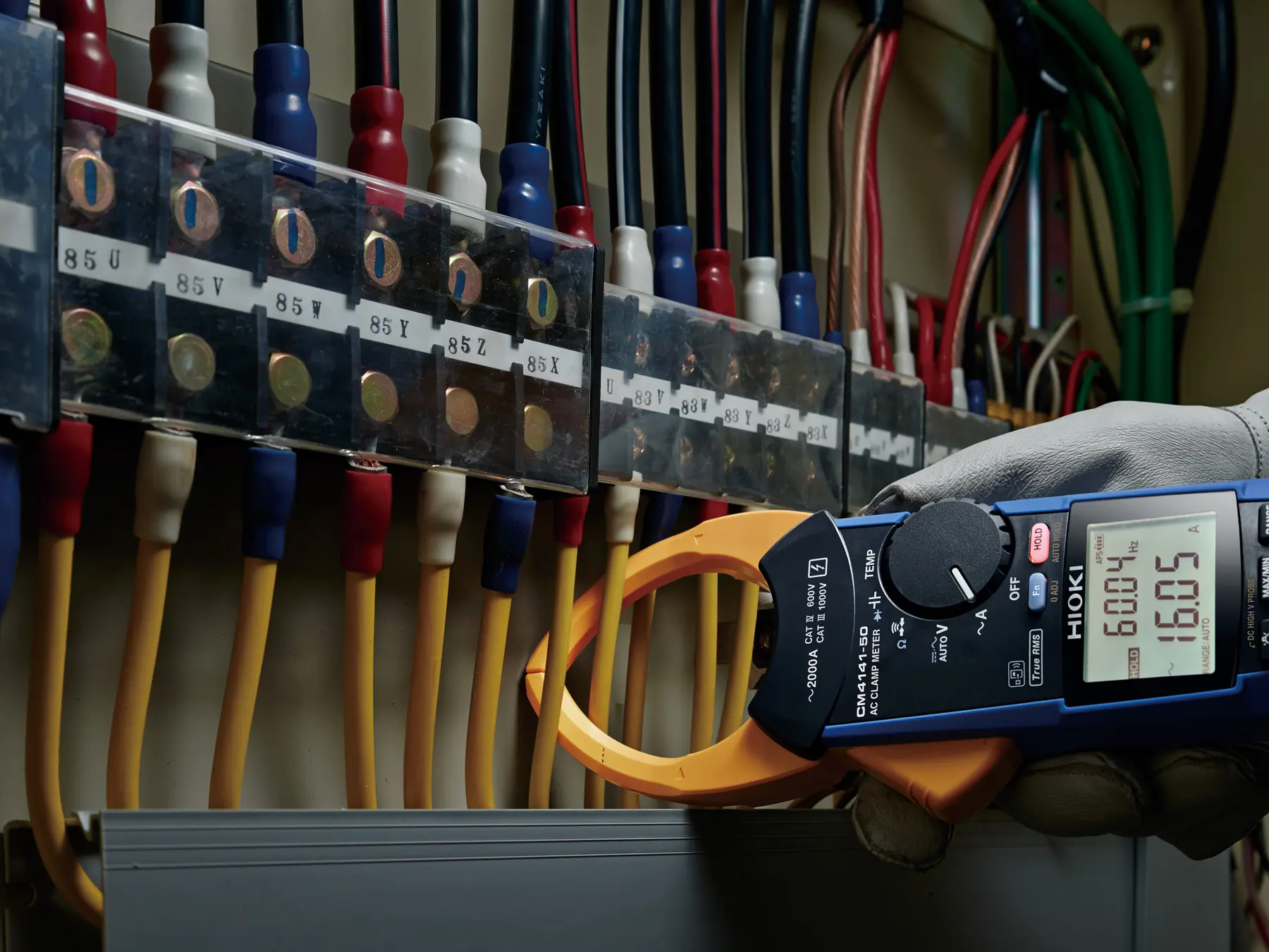 HIOKI CM4141-50 true rms clamp multimeter 2000a ac low current