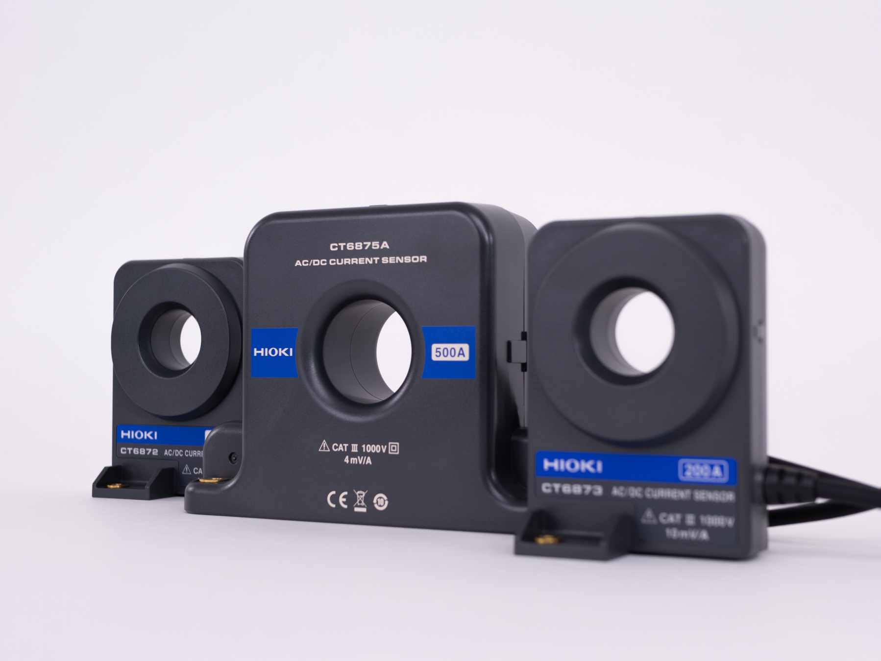 HIOKI CT6875A AC DC current sensor broad frequency range from DC to 2MHz