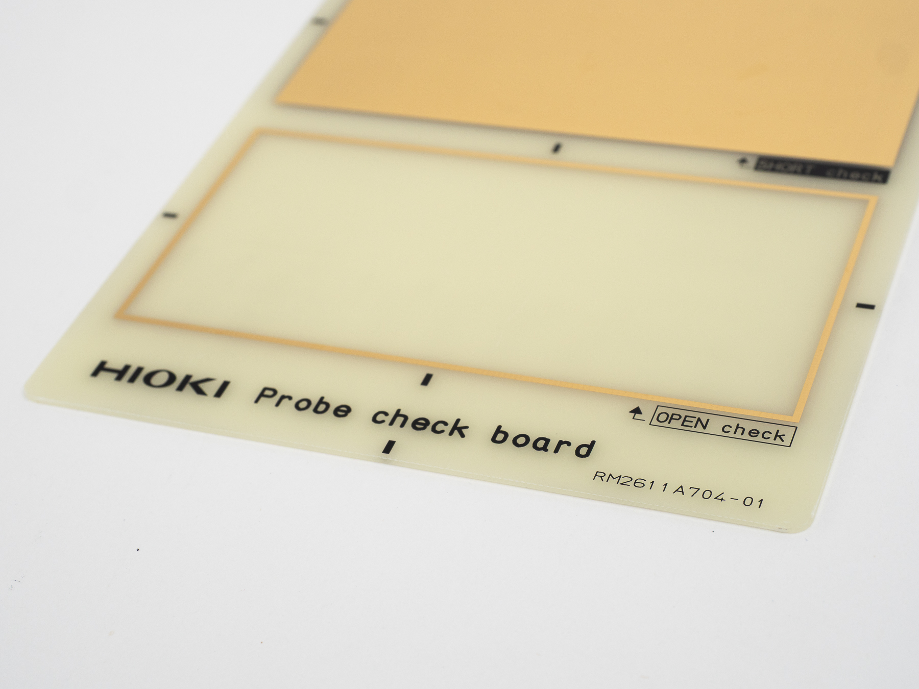 Probe check board for the RM2610 Electrode Resistance Measurement  system