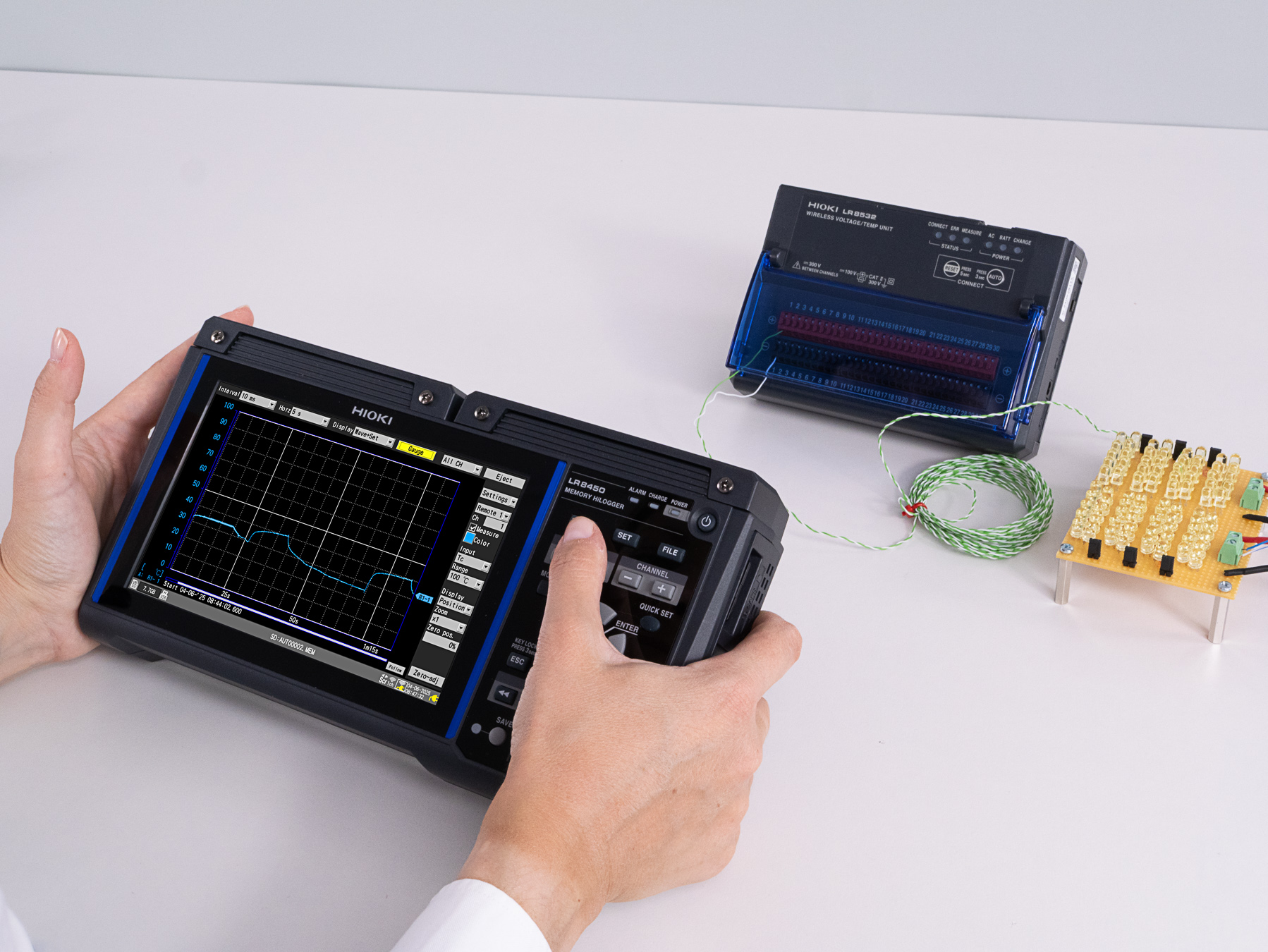 LR8450-01 - Wireless modular multi-channel Data Logger