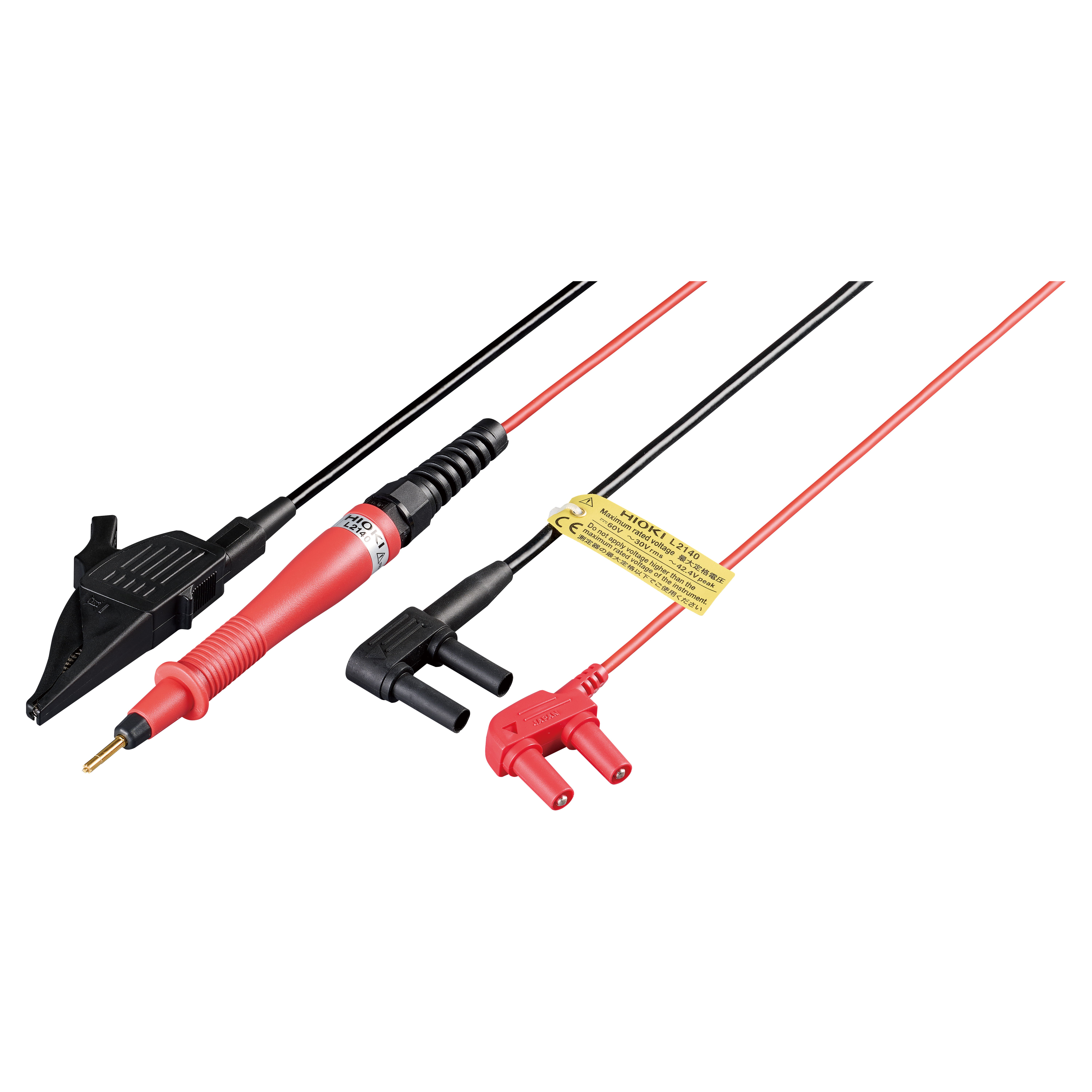 L2140 - 4-Terminal Test Lead Set for Extended-Reach DC Measurements