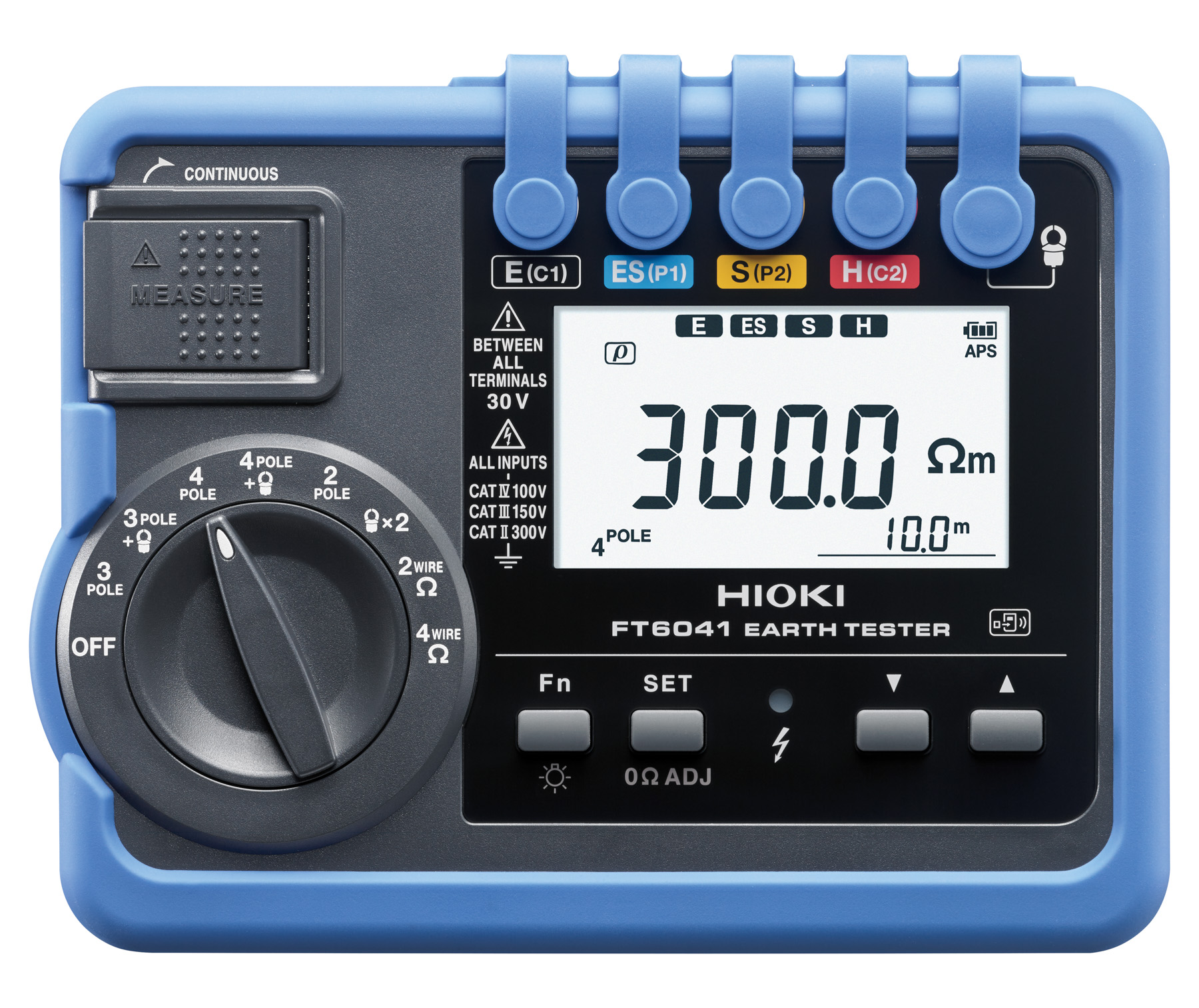 HIOKI FT6041 earth tester three electrode methods