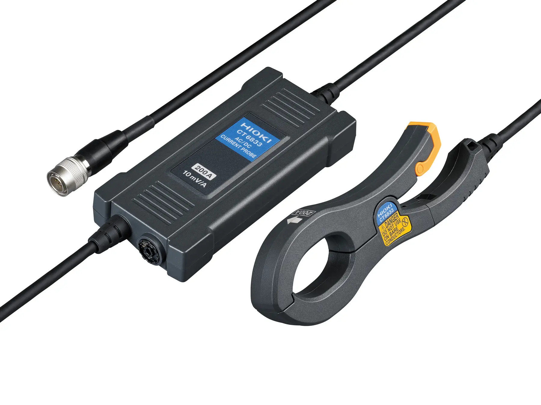 HIOKI CT6833 super slim AC DC high accuracy current clamp using advanced fluxgate technology