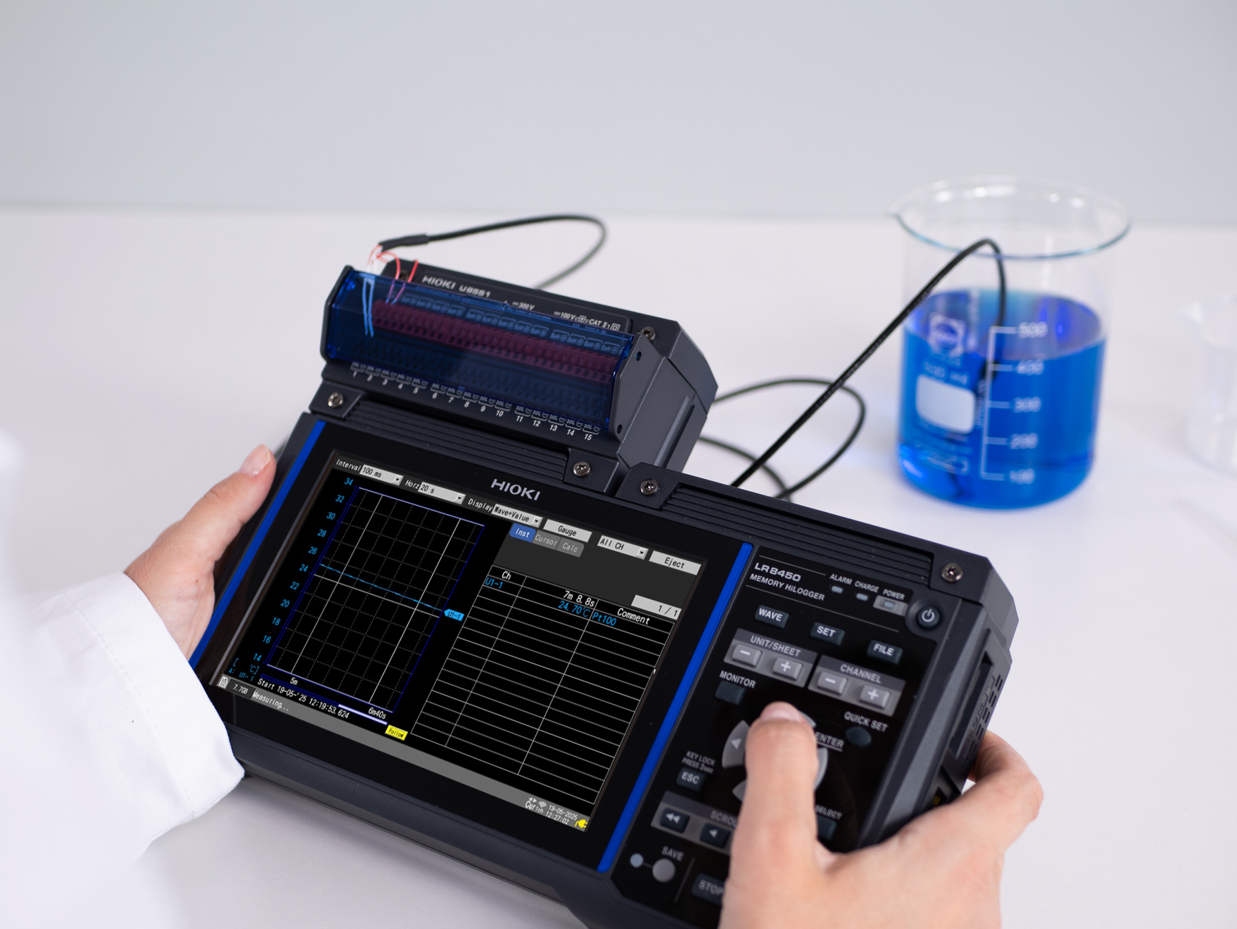 HIOKI LR8450 U8551