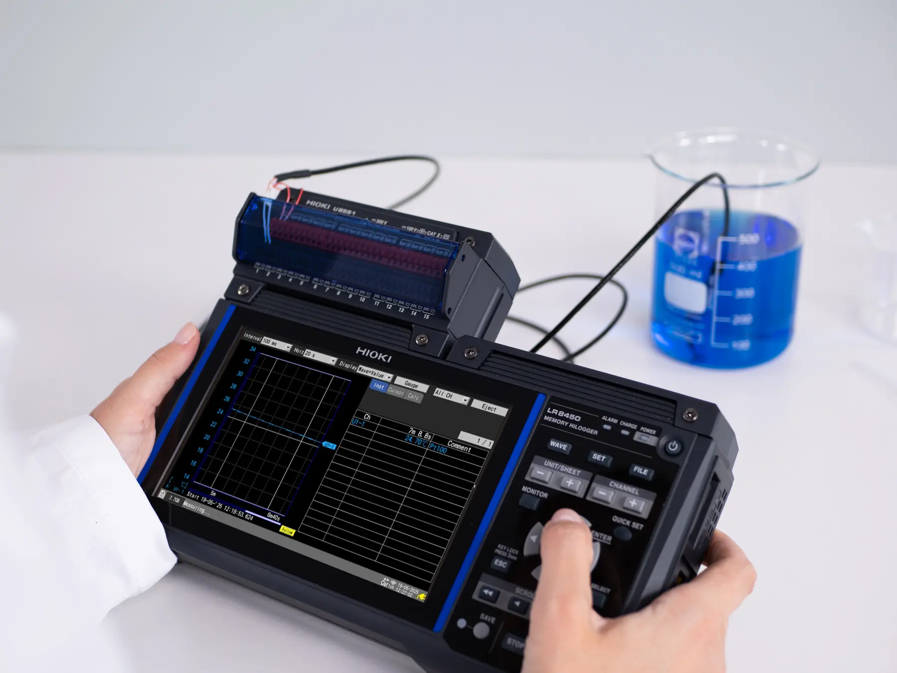 HIOKI LR8450 U8551