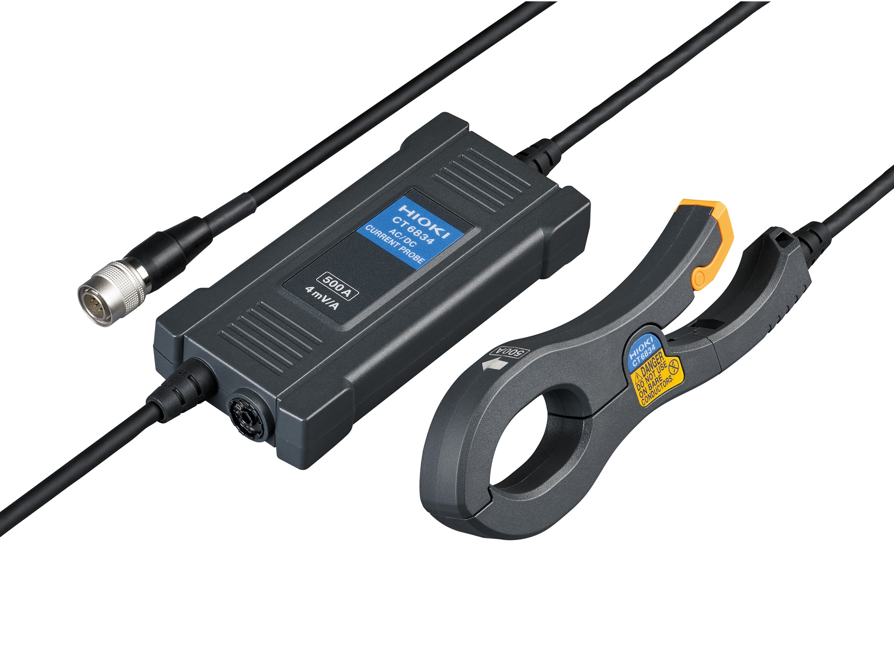 HIOKI CT6834 super slim AC DC high accuracy current clamp maximum conductor diameter 20 mm