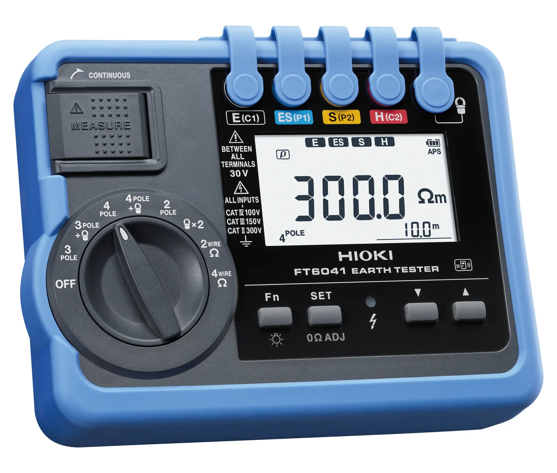 HIOKI FT6041 earth tester measurement range 0 to 2000