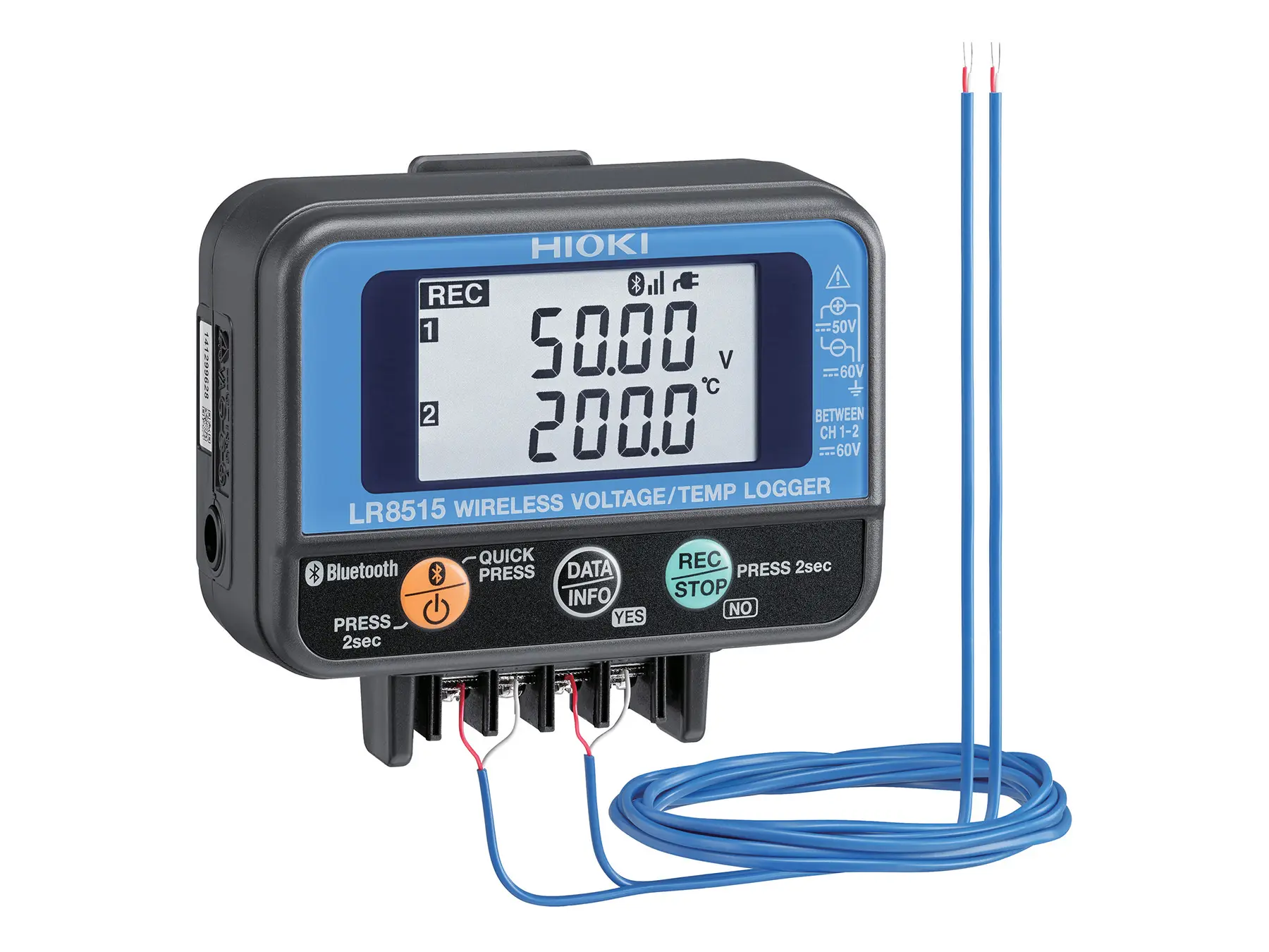 LR8515 - Bluetooth Voltage/Temperature Logger