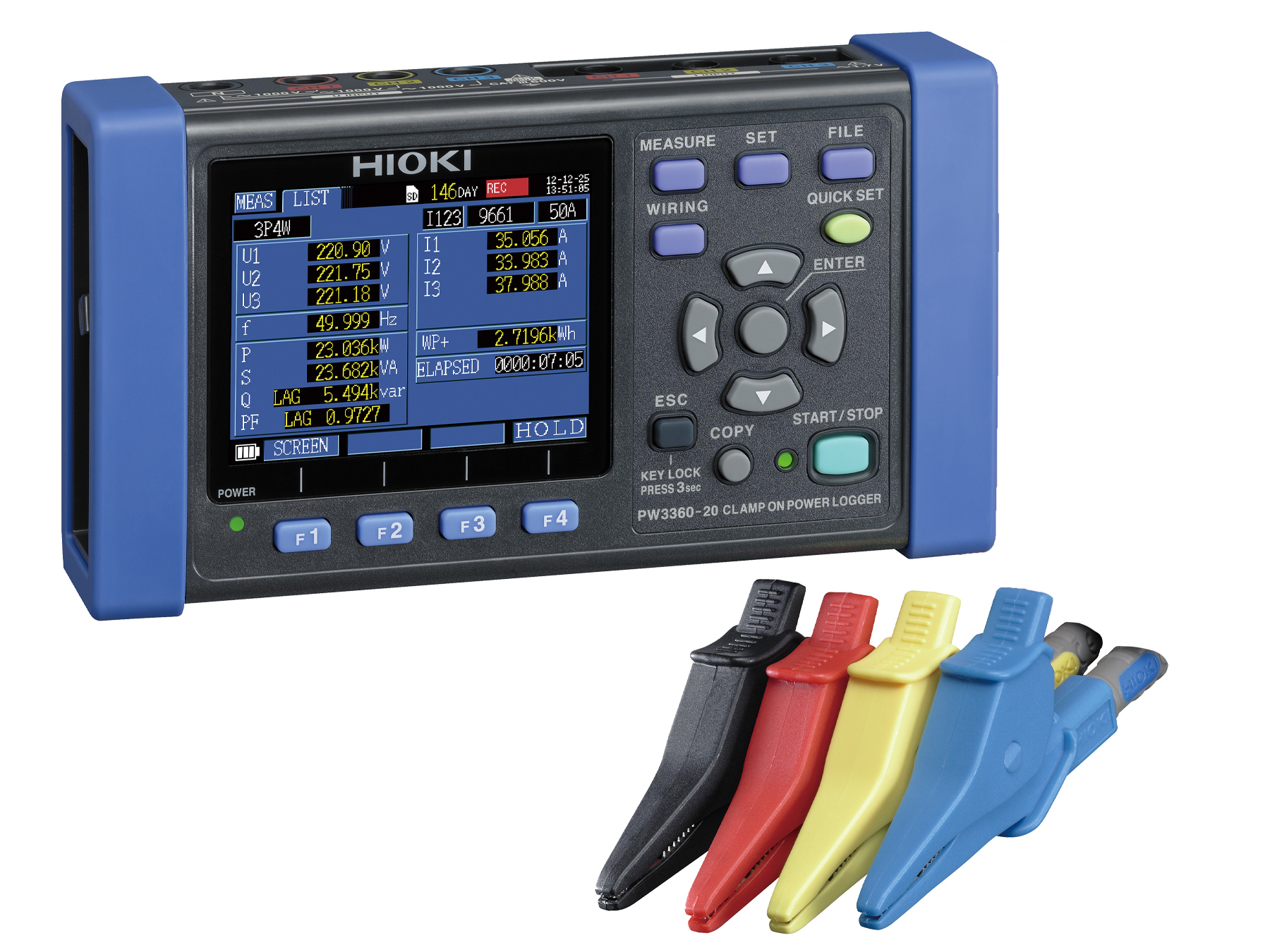 PW3360-20 - Compact Three-Phase Power Logger