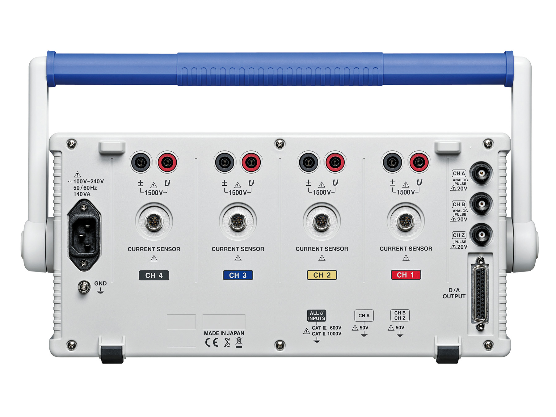 PW3390 - Portable 4-channel Power Analyzer