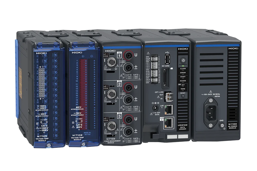 M7100 - Voltage/temperature module for main unit LR8101 or LR8102