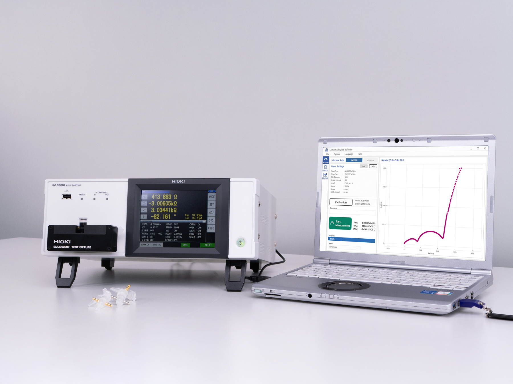 HIOKI SA2634 KIT slurry analysis system slurry dispersion analysis