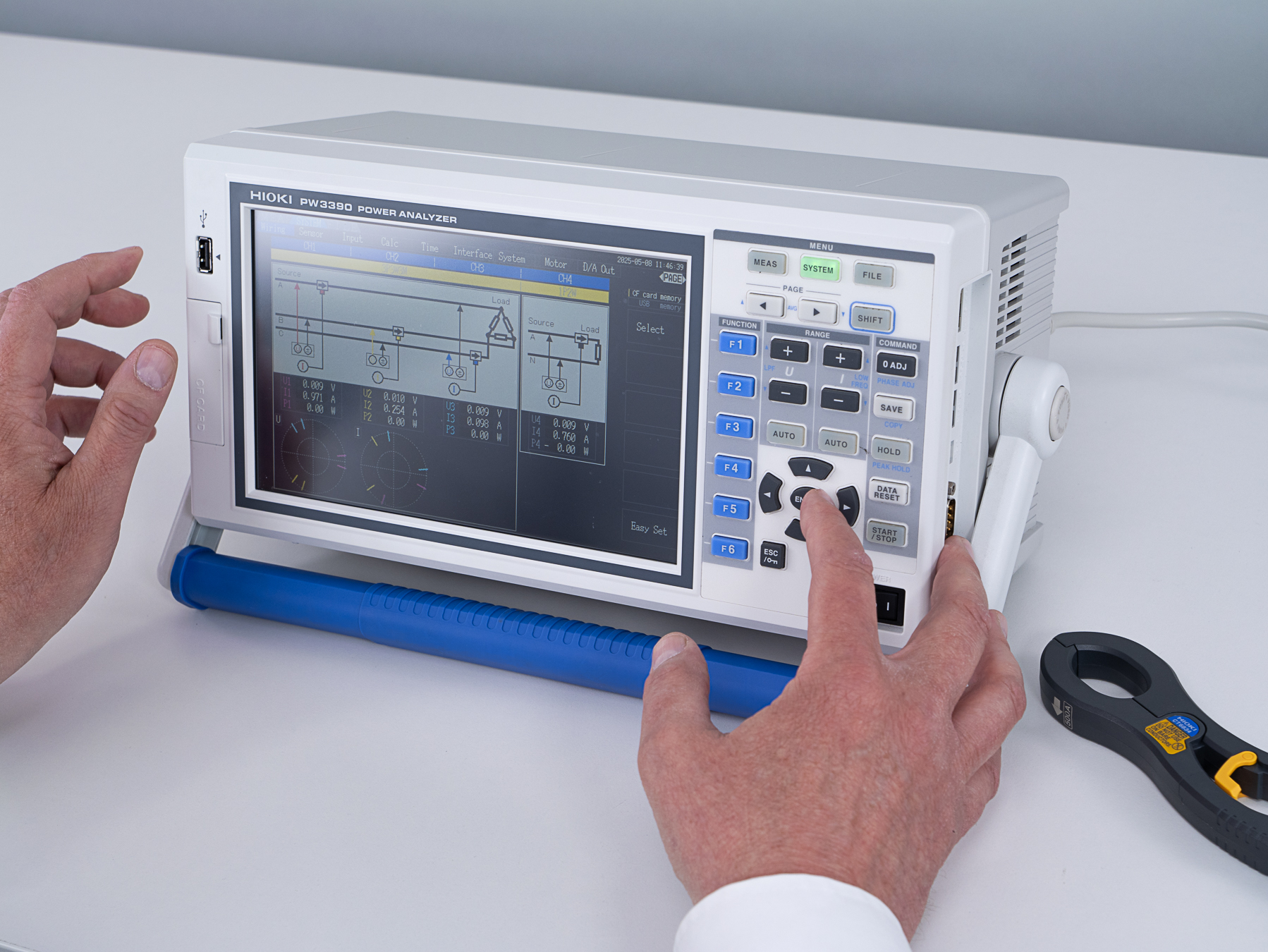 PW3390 - Portable 4-channel Power Analyzer