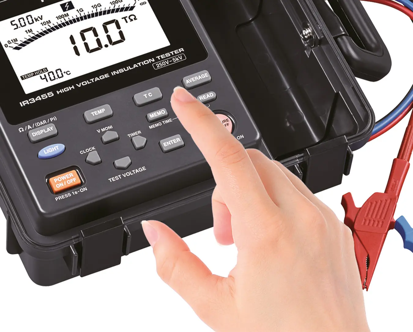 HIOKI IR3455 high voltage insulation tester