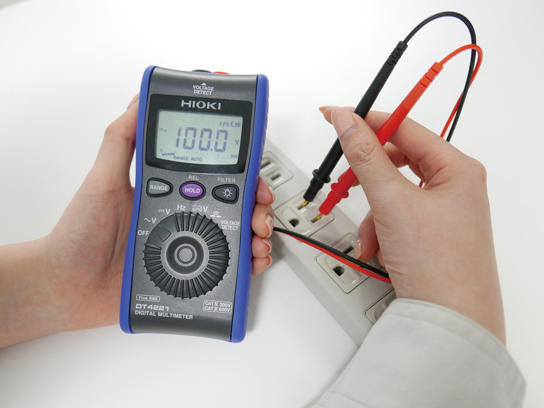 HIOKI DT4911 test lead 4mm 540mm for DT4221 DT4222