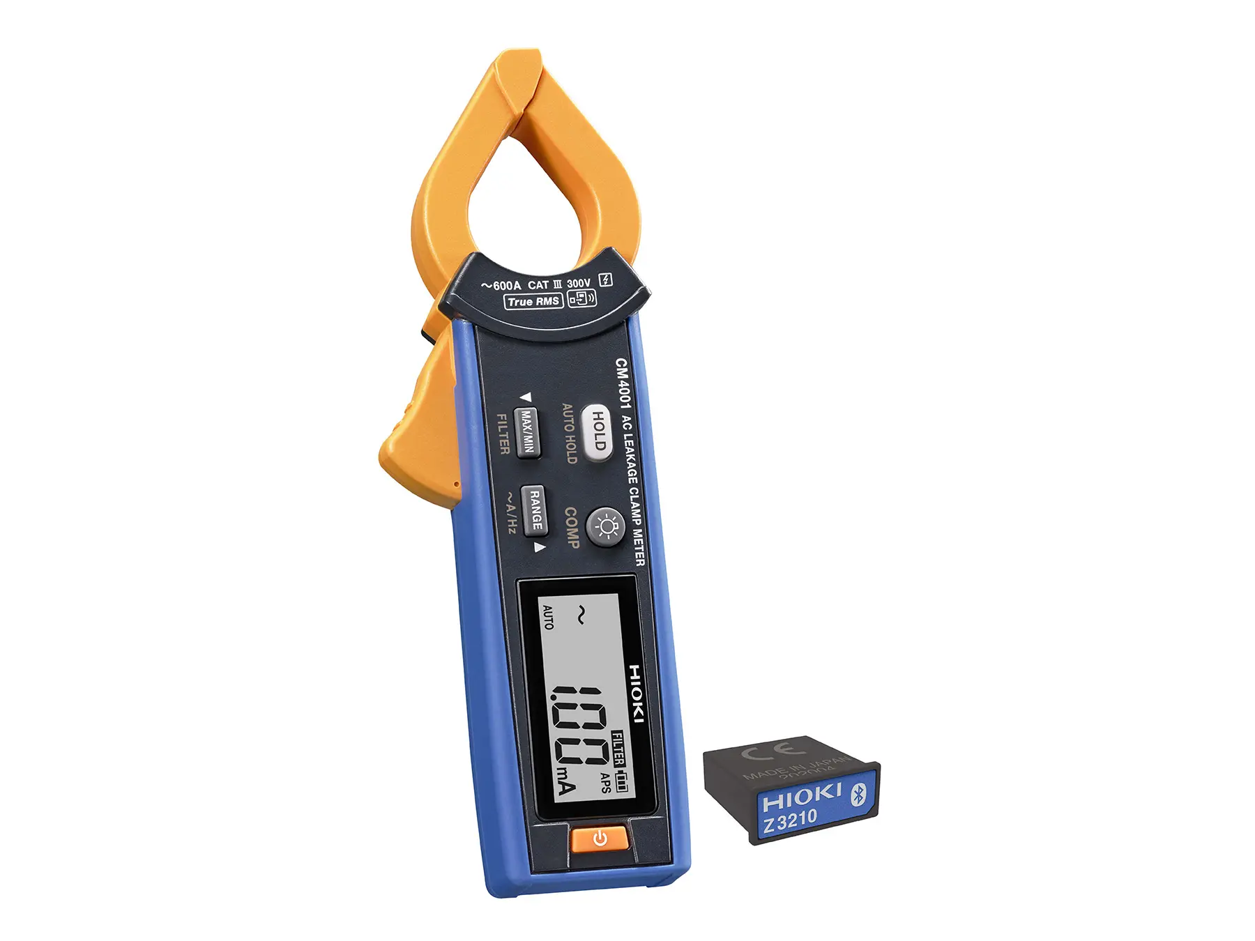 HIOKI CM4001-90 - AC Leakage Clamp Meter, Bluetooth