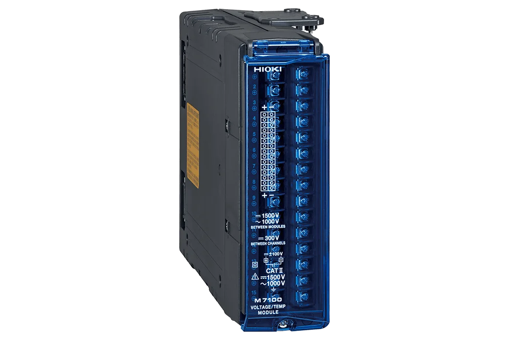M7100 - Voltage/temperature module for main unit LR8101 or LR8102