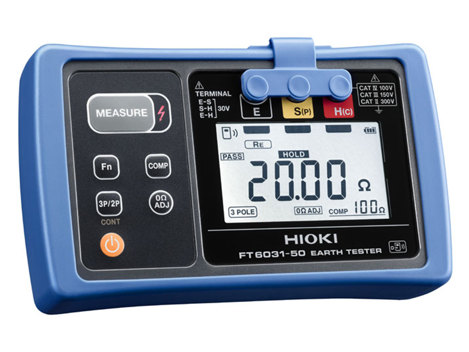 HIOKI FT6031-50 Earth Tester sideview