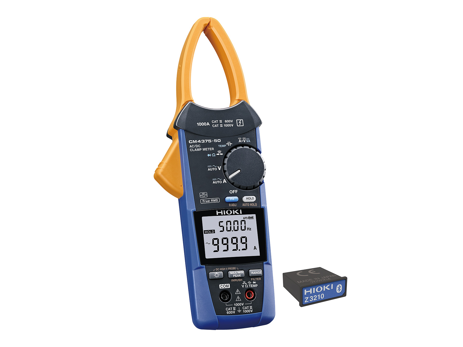 CM4375-90 - True RMS AC/DC Clamp Multimeter with 1000 A Range and Super Slim Jaws