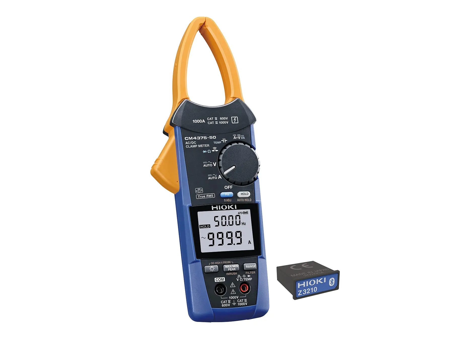 CM4375-90 - True RMS AC/DC Clamp Multimeter with 1000 A Range and Super Slim Jaws