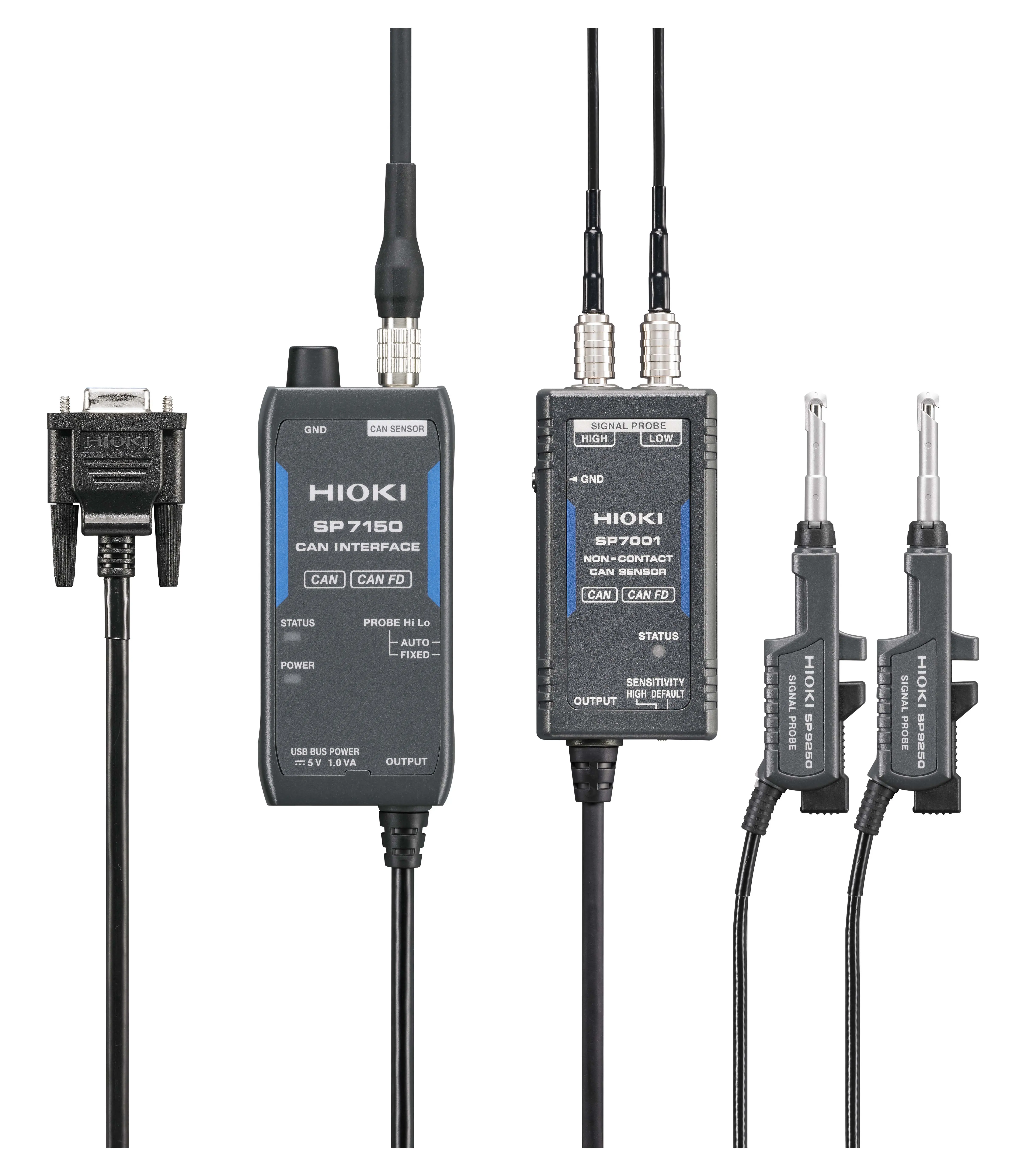 SP7001-95 - Non-contact CAN/CAN FD Sensor Set, clamp type probes, 1 CAN bus