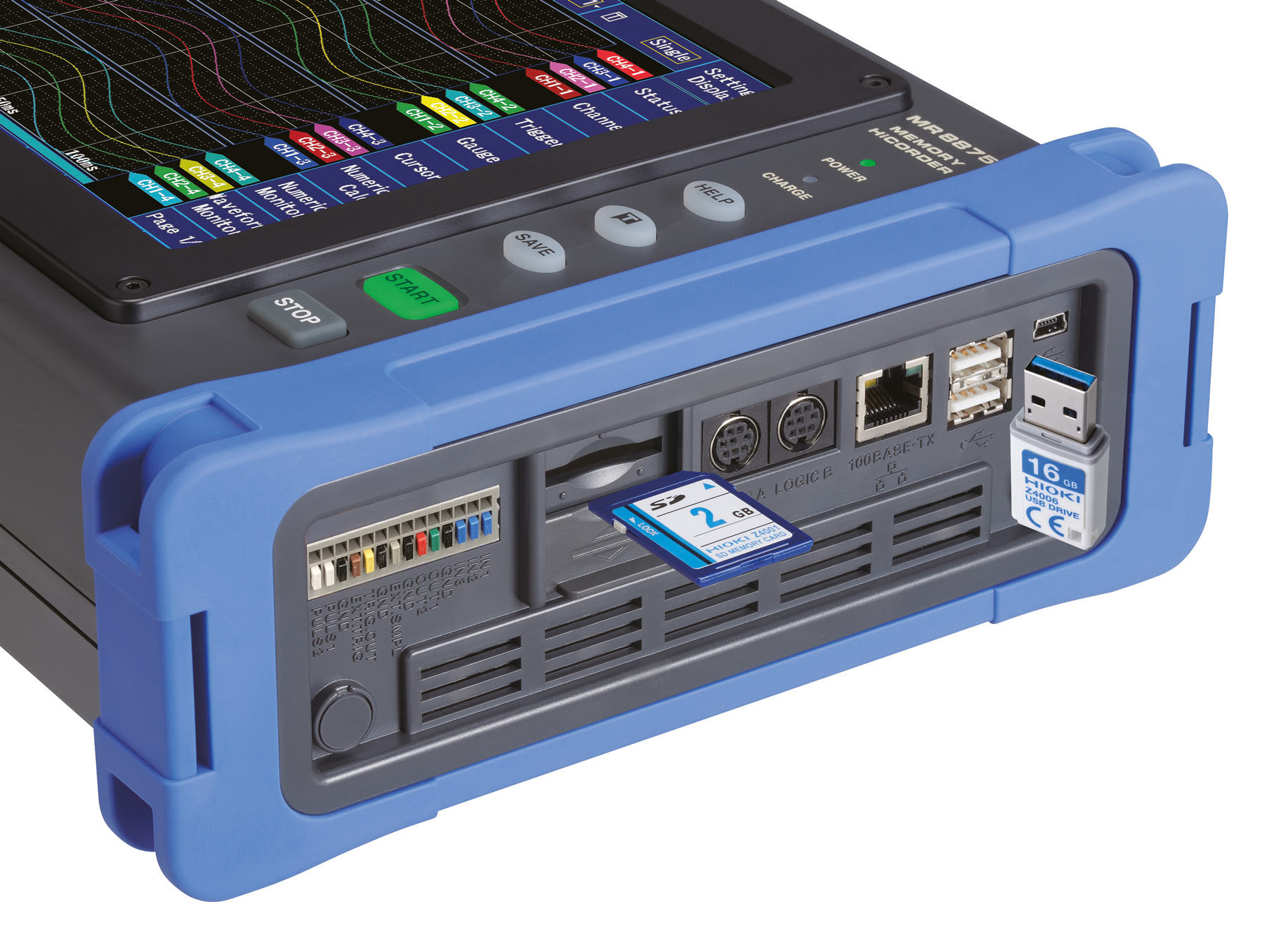 HIOKI Z4001 sd memory card 2gb power logger accessory