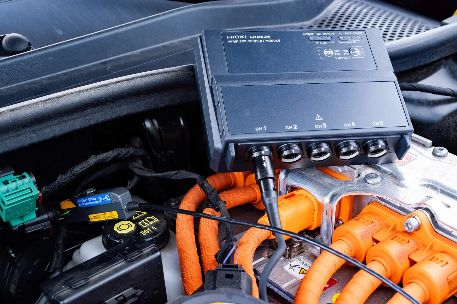 LR8536 - 5-channel wireless logger module for current sensors, 1 ms