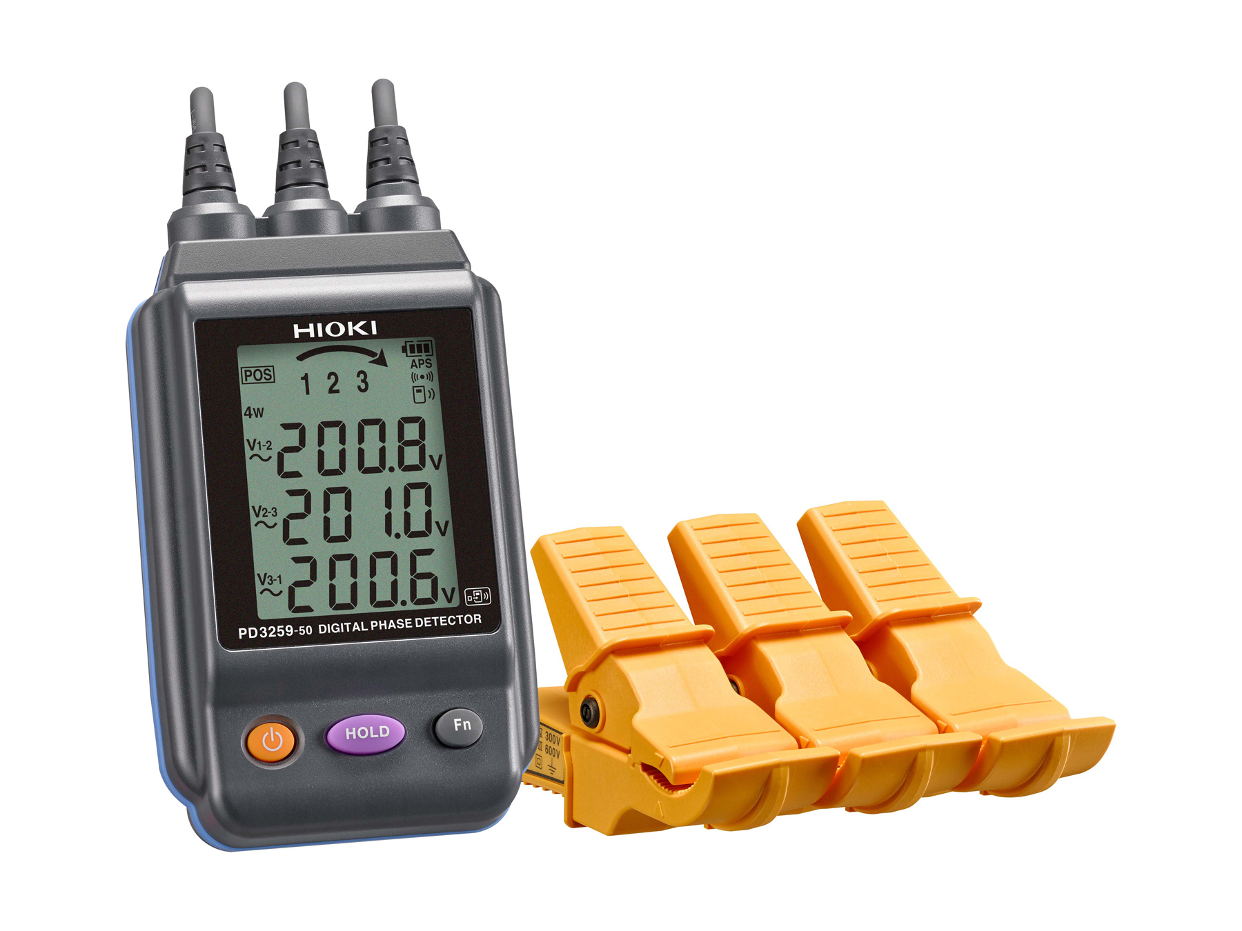 HIOKI PD3259-50 non-contact phase detector phase identification