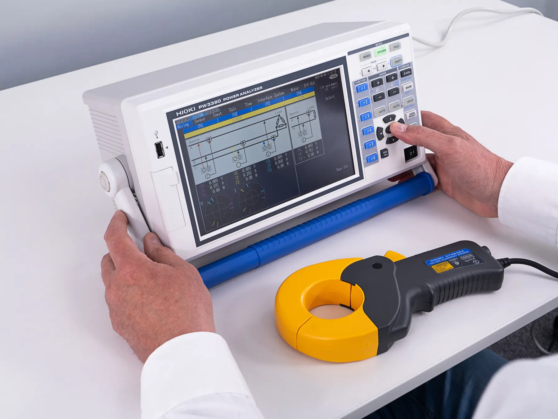 PW3390 - Portable 4-channel Power Analyzer