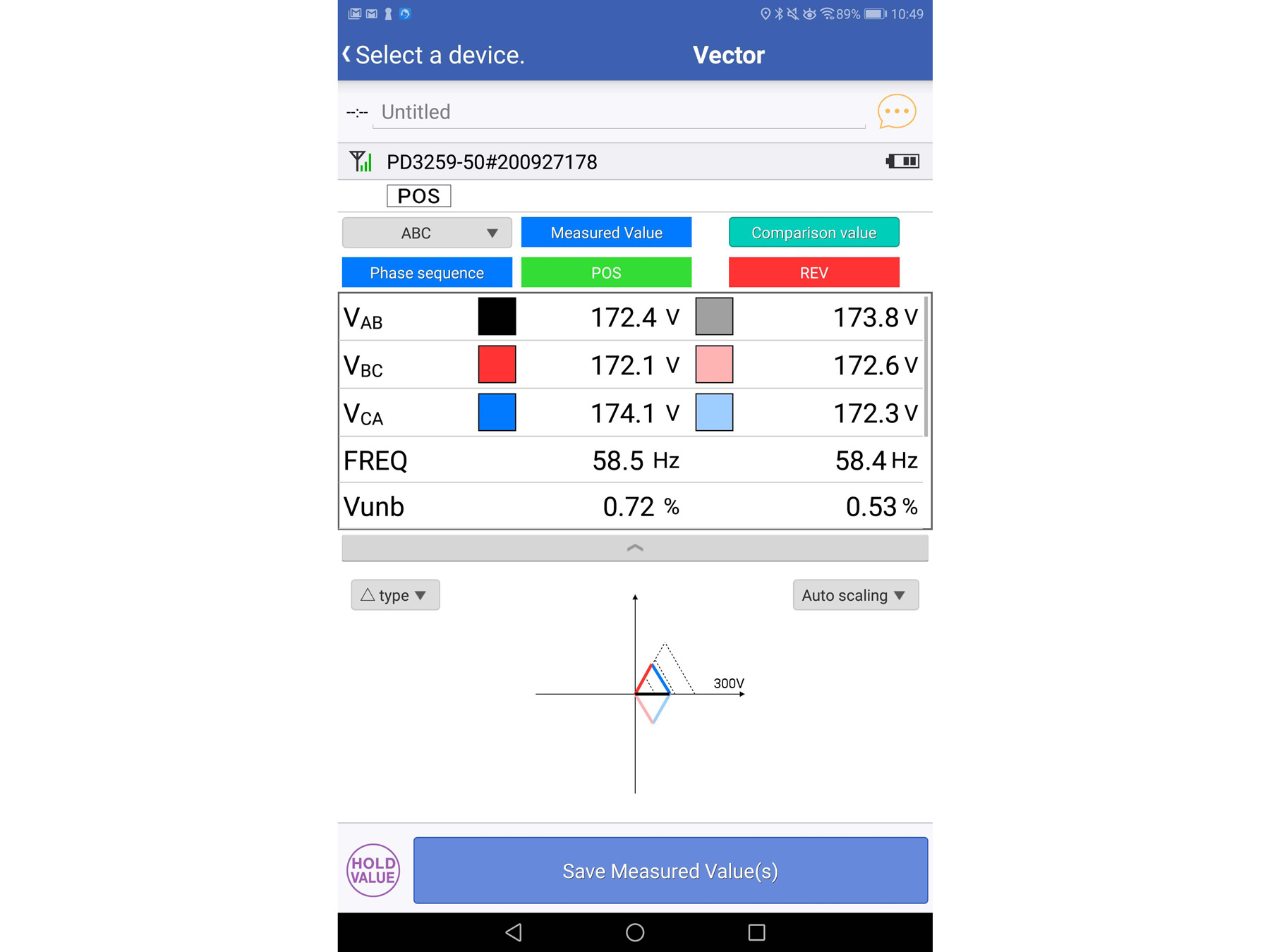 HIOKI PD3259-90 non-contact phase detector true voltage cat iv 600v screenshot