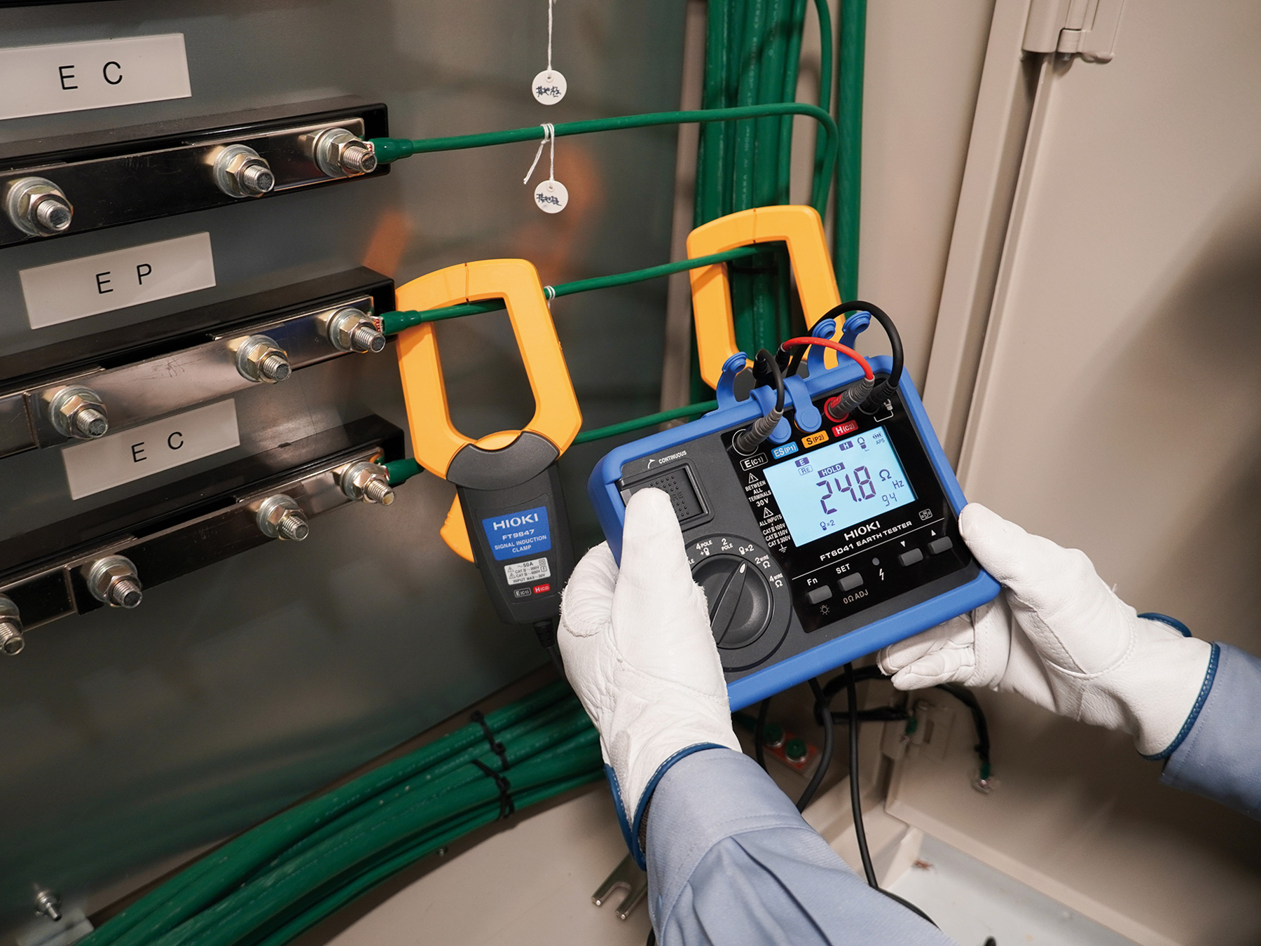 HIOKI FT9847 Signal induction clamp for FT6041 Earth Tester