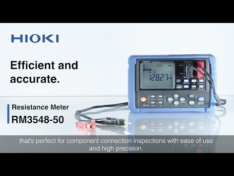 RM3548-50 - Portable Resistance Meter
