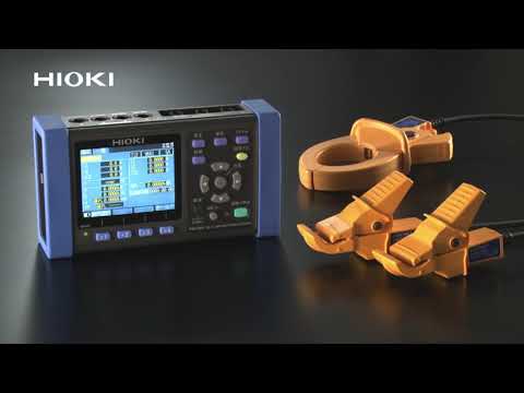 PW3365 - Compact Three-Phase Power Logger with non-contact voltage sensors